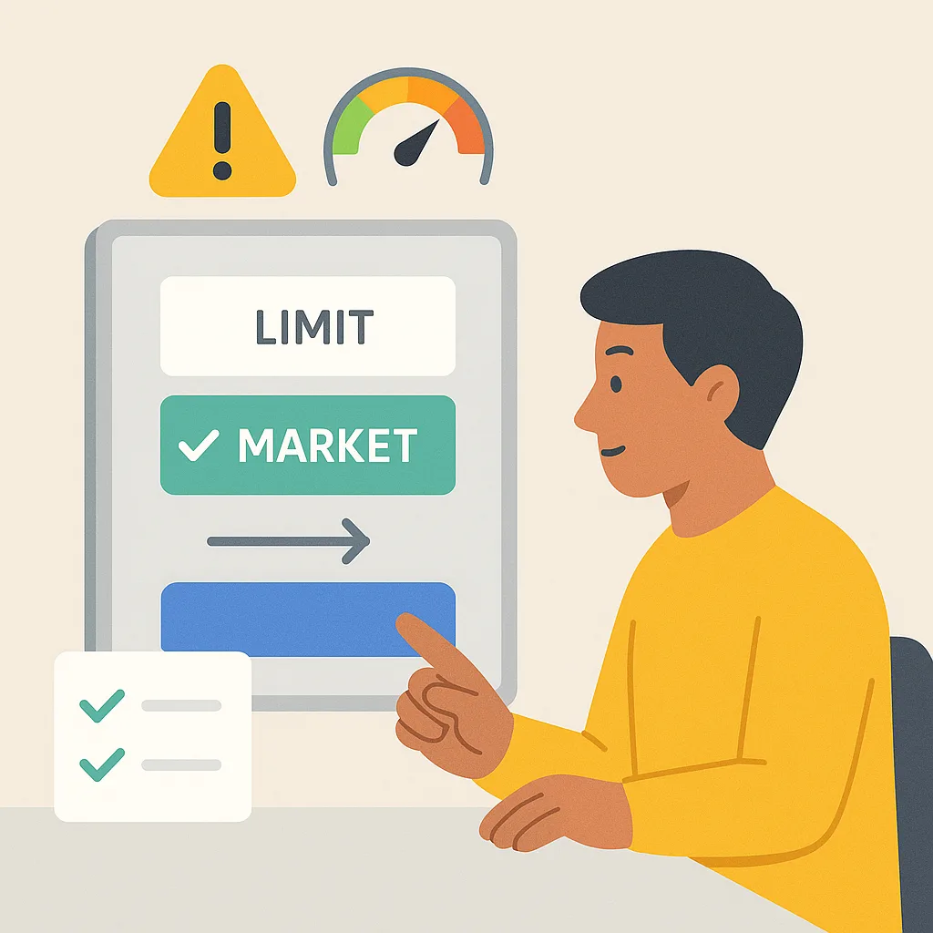 지정가와 시장가, 언제 써야 할까?